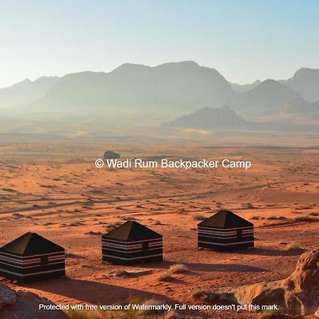 Wadi Rum Backpacker Camp Eksteriør bilde