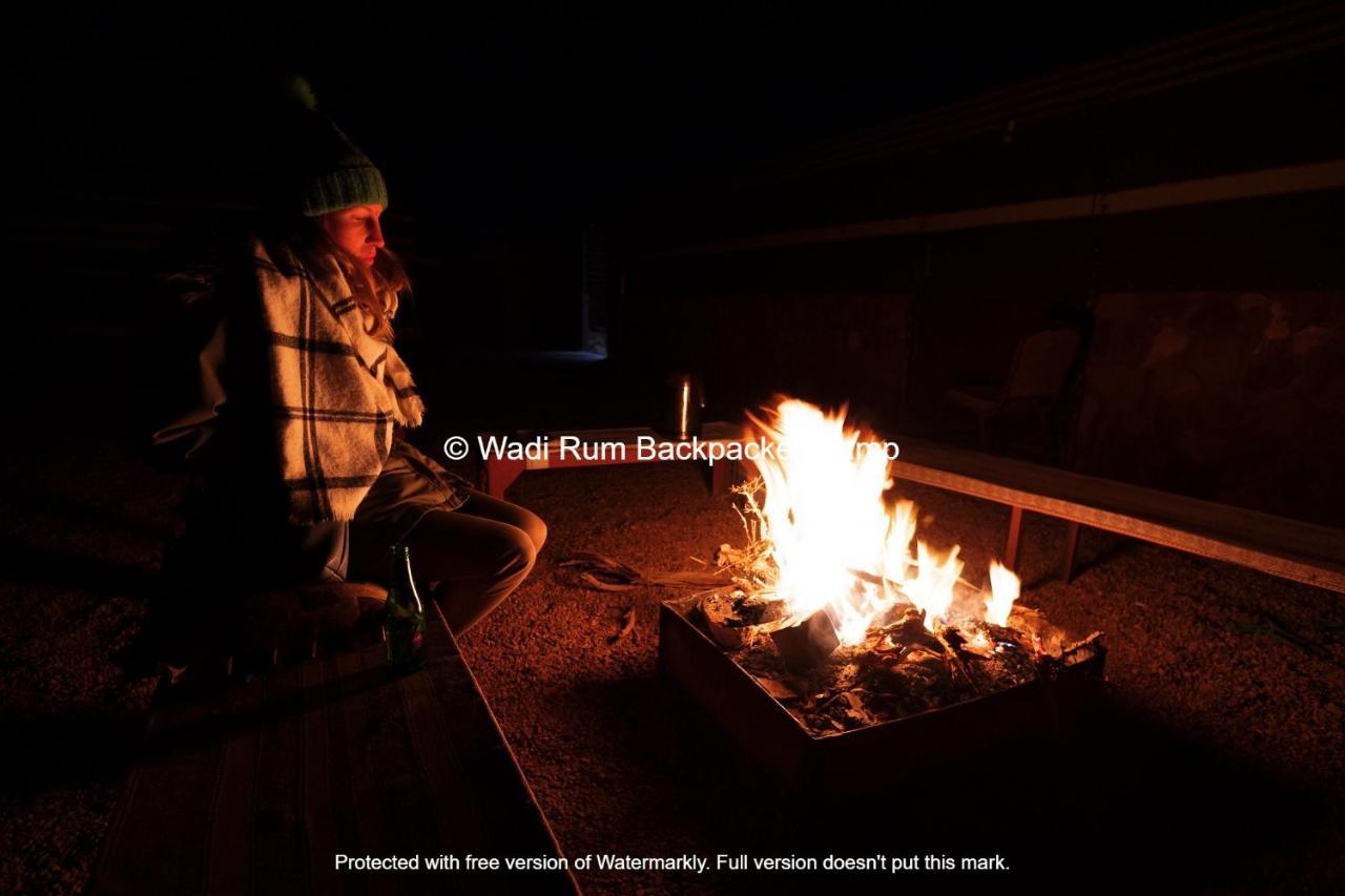 Wadi Rum Backpacker Camp Eksteriør bilde