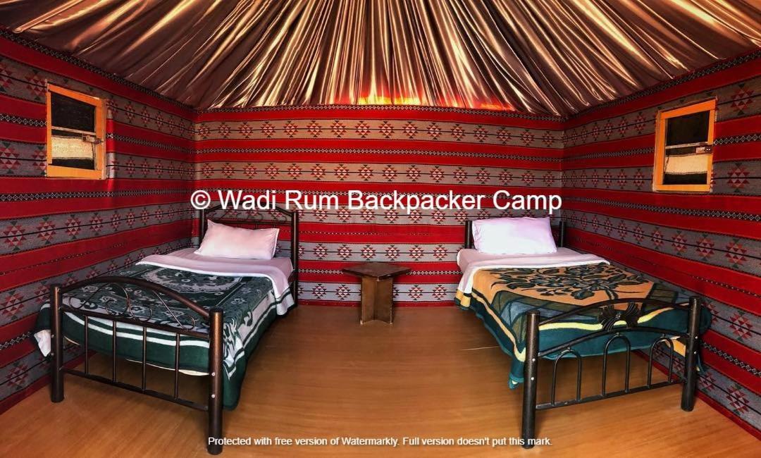 Wadi Rum Backpacker Camp Eksteriør bilde