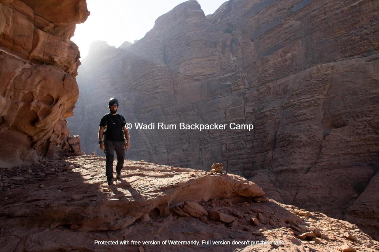 Wadi Rum Backpacker Camp Eksteriør bilde