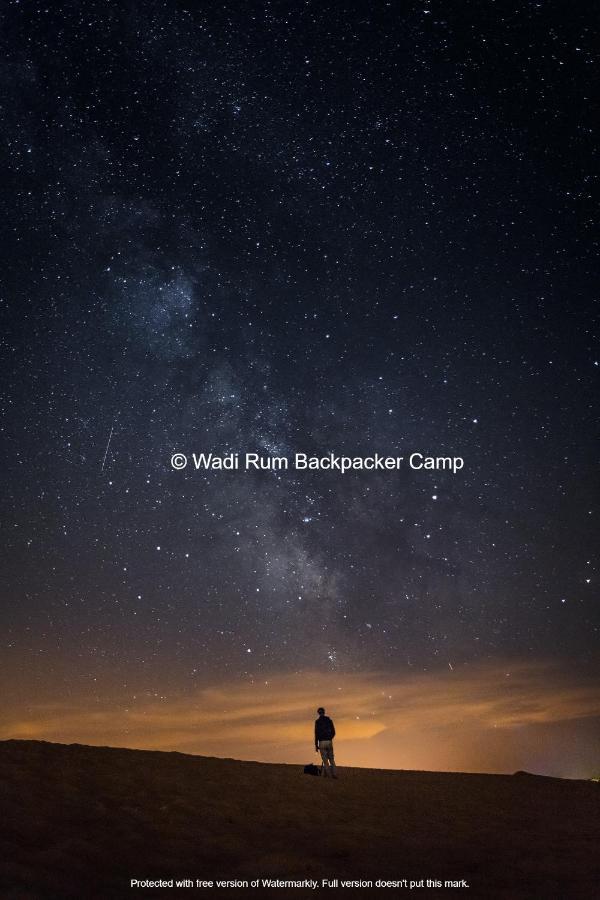 Wadi Rum Backpacker Camp Eksteriør bilde